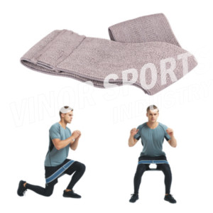 Tùy chỉnh tư nhân ghi nhãn loopset tập thể dục ban nhạc thiết lập hip Resistance Bands bao gồm hip vòng tròn ban nhạc làm bằng vải polyester - Product Image 5