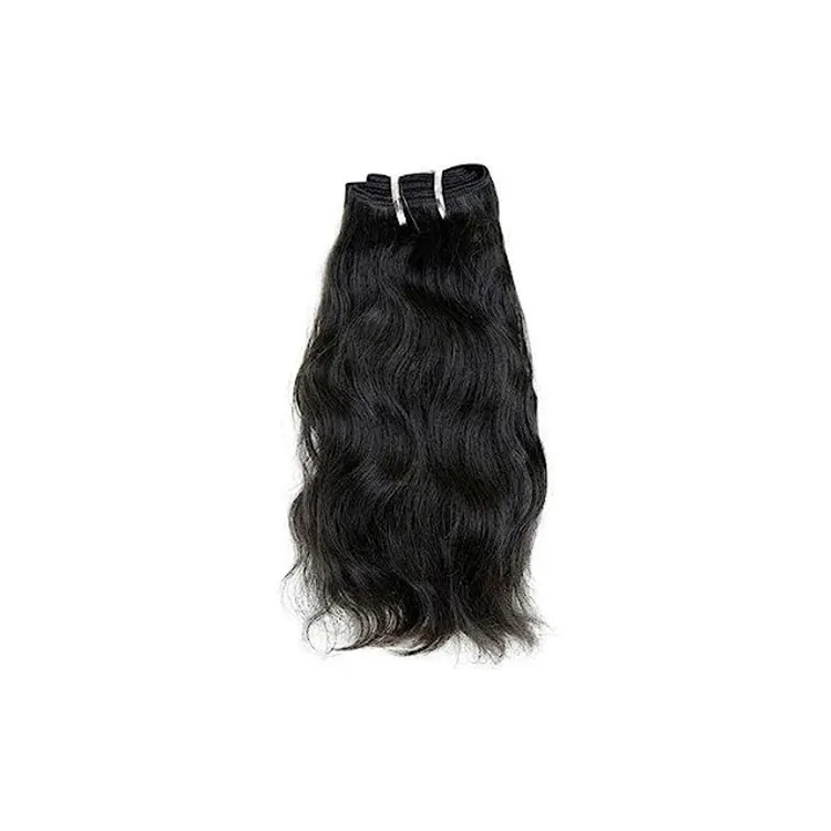 L'extension de cheveux humains indiens vierges 100% transforme votre coiffure avec des extensions de cheveux de trame: longueur et volume instantanés