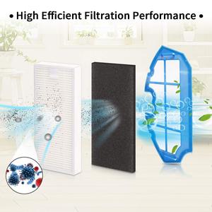 Замена фильтра HEPA подходит для Ecovacs Deeboot N79S N79 / Eufy RoboVac 11 11C / Conga Excellence 990 1190 робот вакуумные детали - Product Image 5