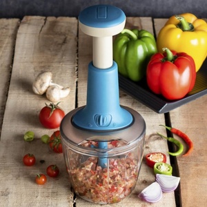 New Arrival Hot <strong>Selling</strong> Vegetable Slicer <strong>Cutter</strong> and Onion Chopper Manual Push Hand Press Made of PP Plastic Material Kitchenware - Product Image 3
