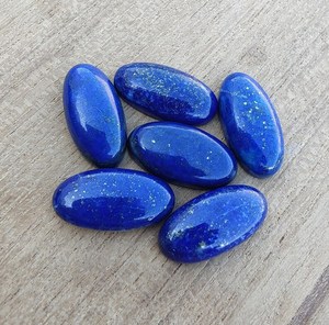 טבעי lazuli cabochon אבן חן בצורת סגלגל גדול מכויל מיטה הסיטונאי צורה אבני חן, כל הגדלים הזמינים.