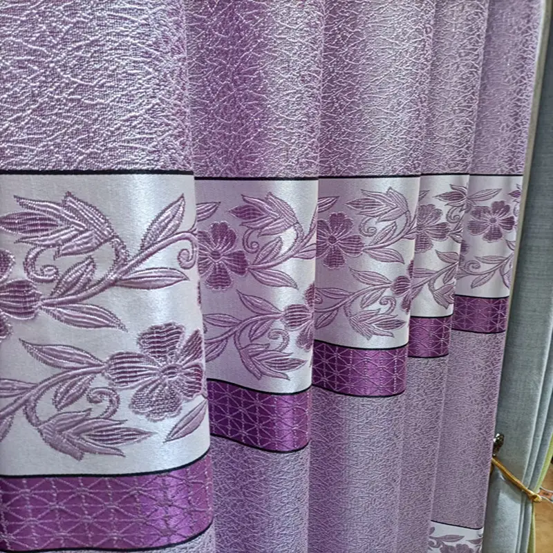 Whole house curtains, finished chenille, light luxury, modern and simple, fully shaded living room, bedroom