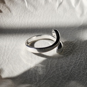 Plain <strong>Silver</strong> Adjustable <strong>Silver</strong> Ring Popular Plain <strong>Silver</strong> Ring - Product Image 3