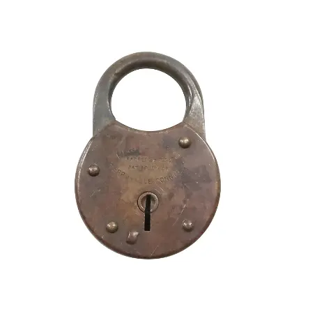 Antik tasarımlar en kaliteli antika ped kilit anahtarı şık kapı kilitleri 2 tuşları ile çalışma koşulu güvenlik için ucuz fiyat kullanın