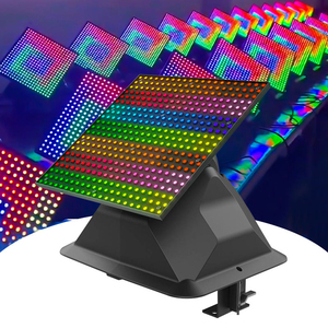Pixel Bảng Điều Chỉnh Pro <span class=keywords><strong>16X16</strong></span> RGB Ma Trận <span class=keywords><strong>LED</strong></span> Di Chuyển Đầu Ánh Sáng Nhấp Nháy Sân Khấu Ánh Sáng Thanh Câu Lạc Bộ Đảng Pixel Đèn RGB Đầy Đủ Màu Sắc Phẳng - Product Image 1
