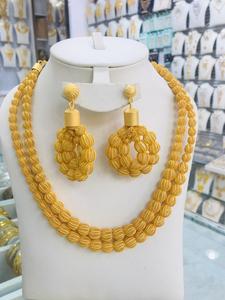 2克镀金填充新款白色水晶饰品，带球形链白色闪亮项链，适合女性