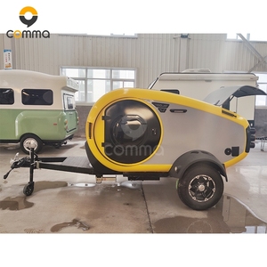 Mini <span class=keywords><strong>Teardrop</strong></span> cắm trại Trailer caravane tốt nhất Caravan 1080 1500 lbs teardropcampermanufacturer trailers ít hơn 1000 - Product Image 1