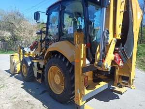 USED CAT 432 retroescavadeira acessório carregador frontal com retroescavadeira acessível mini-trator retroescavadeira em estoque