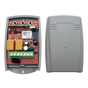 Universal WLAN 2-Kanal Tor Garagentor Fernbedienung 433MHZ Festcode und Rundcode Empfänger Fernbedienung TUYA Switch - Product Image 5