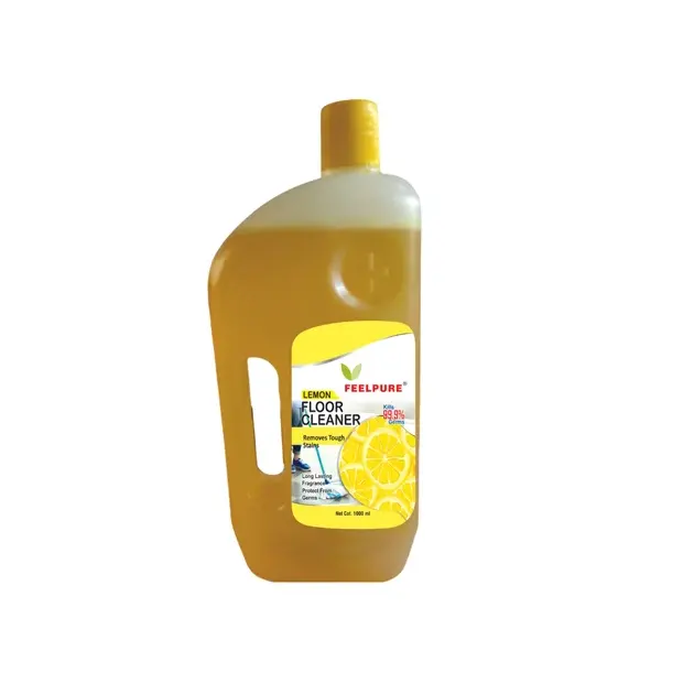 Limpiador de pisos con limón 3X Limpieza 1 litro Multi tamaño y fragancia Limpiador de pisos disponible para usos de limpieza del hogar a precios bajos