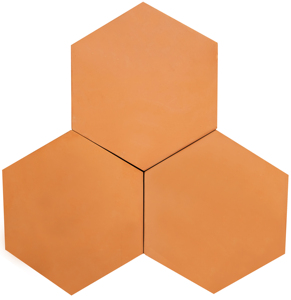 Hình lục giác gạch đất nung nóng bán đất nung sàn gạch vật liệu xây dựng sản xuất tại Việt Nam nhà sản xuất exw giá có sẵn - Product Image 1