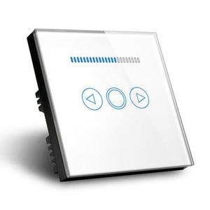 Akıllı AU/abd standart 6A 3 noktalı dokunmatik güç duvar anahtarı 1 yönlü cam panel dokunmatik ekran ışık anahtarı kurulu 3 takım - Product Image 6