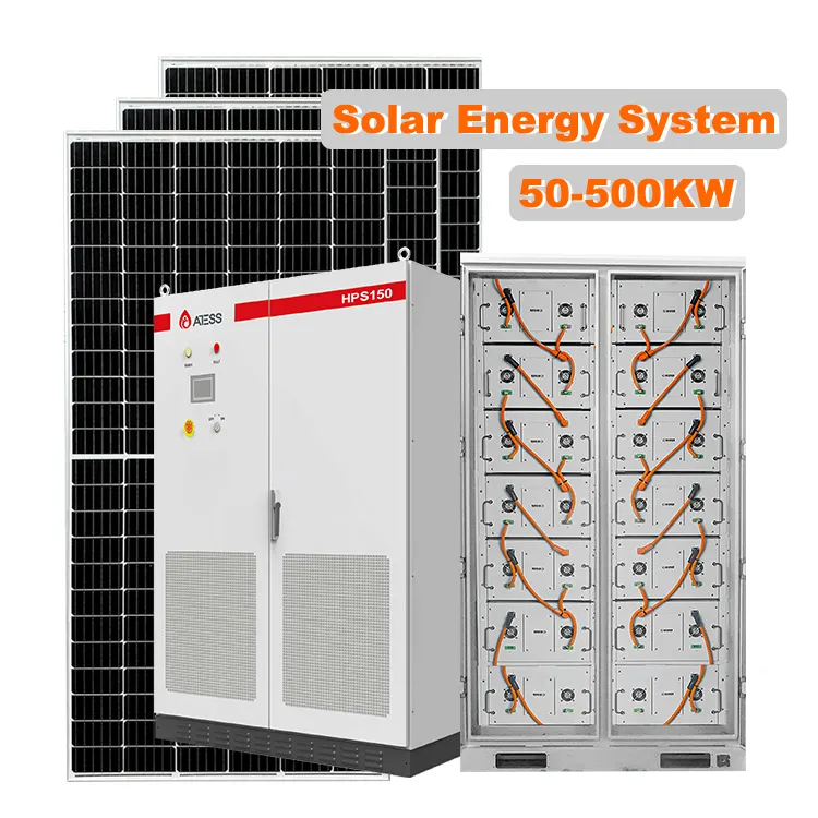 태양풍 축적을 위한 에너지 저장 시스템 100 Kwh ~ 300 Kwh 배터리, 산업 및 상업용 태양 에너지 저장 시스템