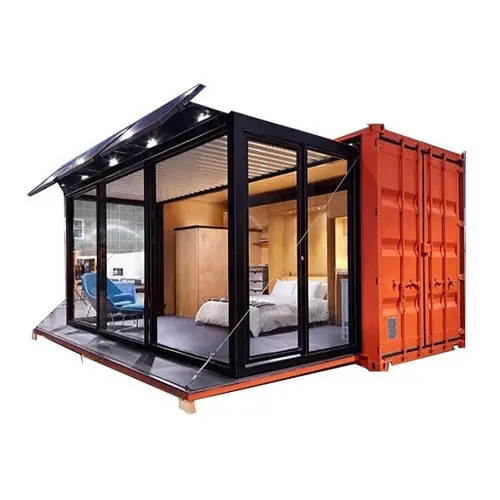 Barato Modern 20ft 40ft container casas montadas pré-fabricadas modular pré-fabricada recipiente casa pronta para exportação