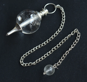 Küre topu altıgen konik kristal sarkaç meditasyon muska çakra taş kristal sarkaç Dowsing Divination için - Product Image 3