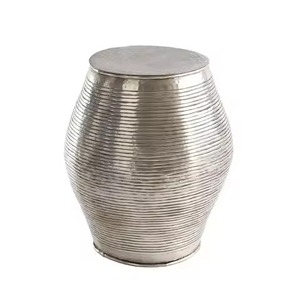 Mesa De Reassentamento Lateral Tambor Móveis De Metal Nightstands Mesa Final Do Sofá Mesas Decorativas Móveis De Sala
