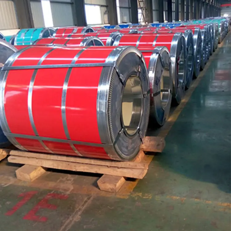 Prepainted Galvanized Steel PPGI PPGL Roll Color Coated Steel Coil