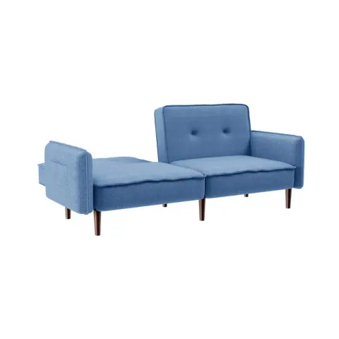 Sofá cama de tela reclinable plegable precio al por mayor muebles para el hogar sala de estar sofá cama estilo moderno