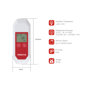 Registrador de datos de temperatura USB personalizable Grabador DE DATOS reutilizable multiusos con soporte ODM - Product Image 2