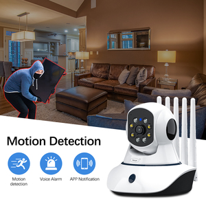 Neye-cámara de seguridad 4K/8MP HD, 2,4G/5G, WiFi, IP, PTZ, para el hogar, 360 grados, 4 antenas