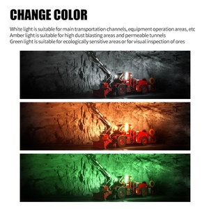Color Changing Wireless Remote Control <strong>24V</strong> Head Bulldozer Excavator Tractor Intelligent Multifunctional <strong>Lamp</strong> 12V LED Work Light - Product Image 3