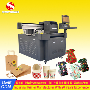 Sunprinter yazıcı üreticisi 1 kafa dijital kağıt torbalar yazıcı tek geçişli karton kutu otomatik besleyici ile baskı - Product Image 4