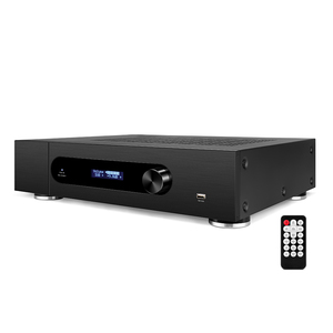 OEM高品質2U、高効率、クラスD設計、DSPアンプ付き1000Wプロフェッショナルアンプ - Product Image 1