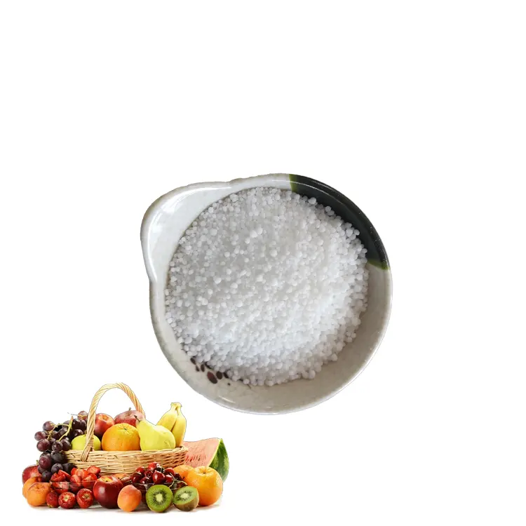Engrais blanc soluble dans l'eau en gros de nitrate de calcium et de magnésium de granule