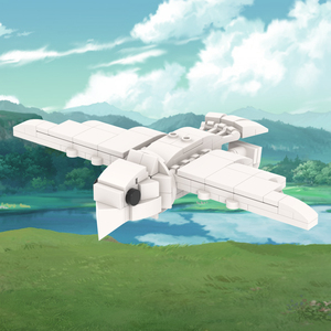 MOC1183アニメシリーズ爆発粘土ジャイアントバードとデイダラモデルプラスチックビルディングブロックセット子供用パズルおもちゃ122個 - Product Image 2