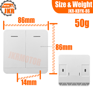 Factory Direct 86-Typ-Funkfernbedienung 433-MHz-Lerncode mit 3M-Klebstoff für die Smart-Gate-Steuerung mit Rollladen