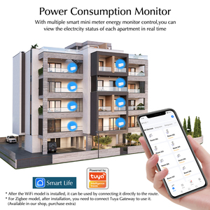 Single Phase Home <strong>Smart</strong> Energy <strong>Meter</strong> Electric KWH <strong>Meter</strong> with <strong>Modbus</strong> Technology Wireless Design - Product Image 2
