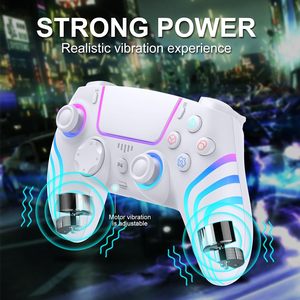 High Quality RGB Wireless <strong>Controller</strong> for <strong>PS4</strong> 3D Rocker Hall <strong>Custom</strong> Wireless JOYSTICK Vibration Mobile PC Gaming Accessories - Product Image 4