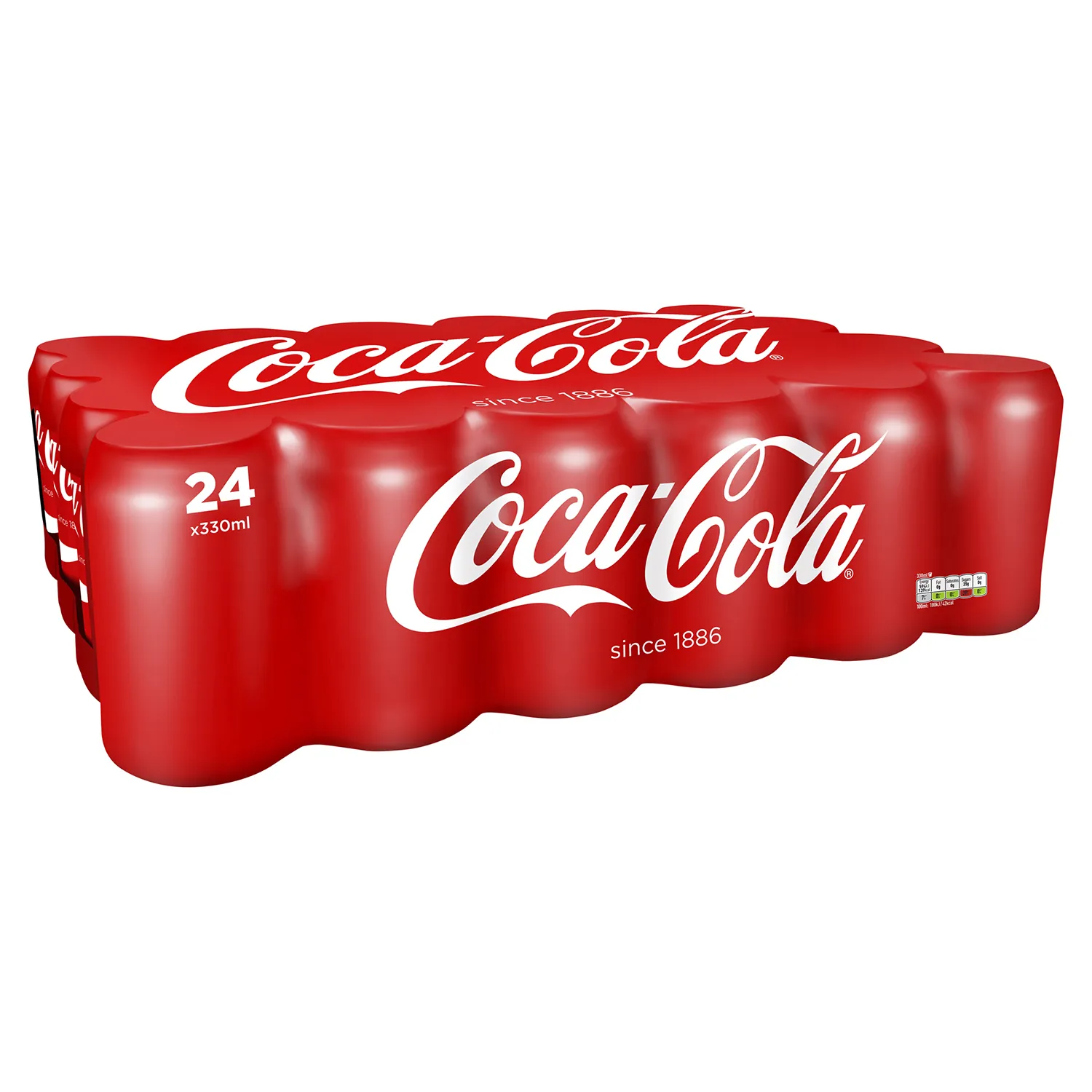 Vente en gros cola boisson gazeuse/Cola Coca (Original/léger/zéro) 24x355ml