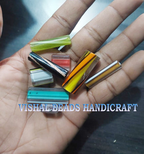 Tubular Fancy Crystal Glass <strong>Beads</strong> in Multiple Colors for <strong>Embroidery</strong> and <strong>DIY</strong> Projects Round Pattern Bulk Craft Supplies