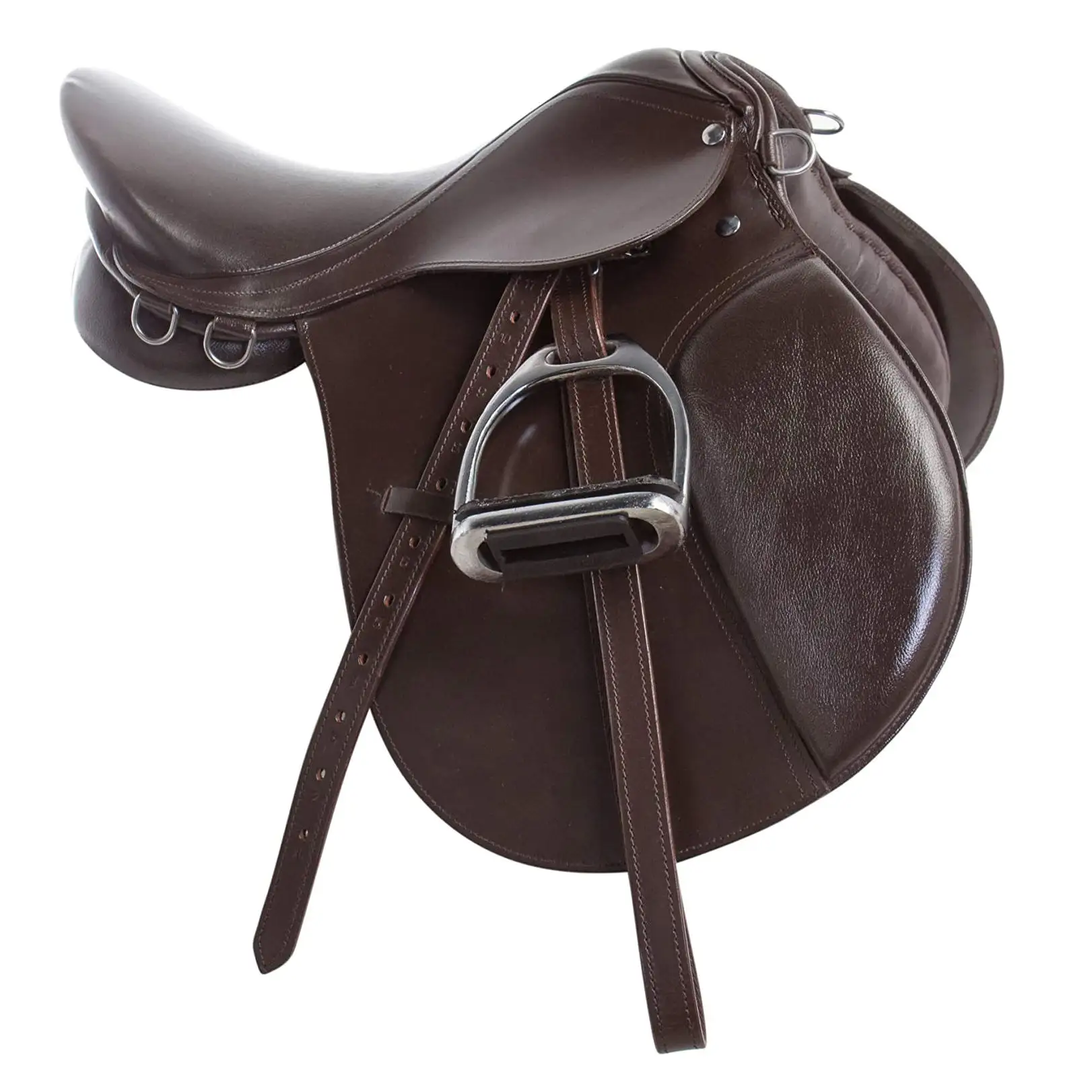 Wholesale Horse Riding Saddles Made With Cowhide Leather With OEM Services Horse Saddle Pads