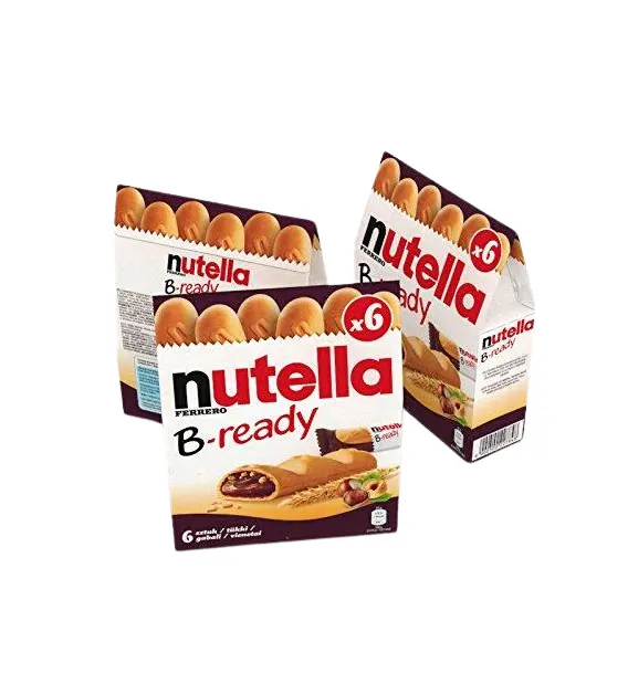 Get Nutella B-ready Gaufrette au chocolat et aux noisettes Biscuit Snack Bars Multipack - Nutella B-Ready