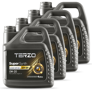 TERZO SuperSynth FE 0W-20 API SP/ACEA C5 sertifikalı yakıt verimli benzinli dizel için tamamen sentetik düşük viskoziteli motor yağı - Product Image 2