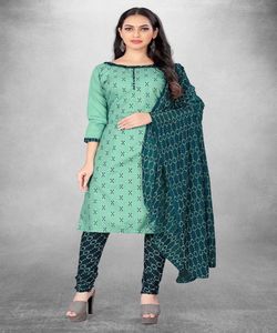 Latest New Designer Kurti Plazzo With Embroidery Work Lowest Price <strong>Indian</strong> Ethnic Garment Apparel - Product Image 3