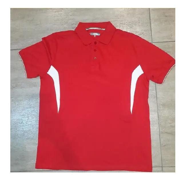 Camiseta promocional para hombre, Polo de algodón peinado, Camiseta con cuello bonito