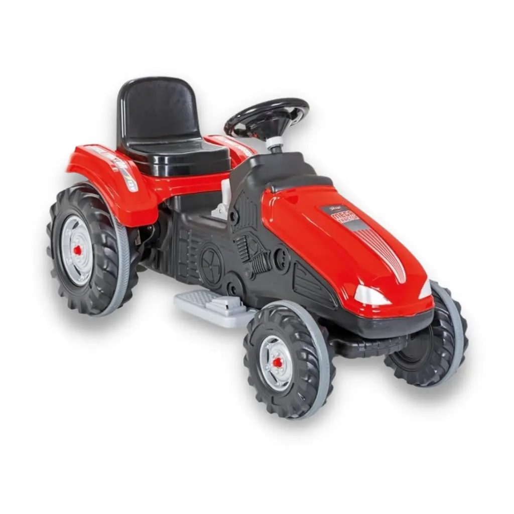 Mega pil işletilen traktör 12v çocuk akülü araba elektronik boynuz çıkarılabilir pil kapasite: 60 Kg elektrikli arabalar çocuklar için