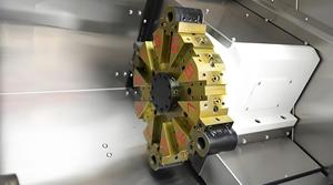 Basso rumore compatto Cnc tornio facile programmazione e funzionamento Cnc tornio macchina torretta 8 stazione macchina tornio Cnc per metallo