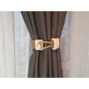 Phong Cách Trắng Hải Lý Bông Sợi Dây Thừng Rèm Tie Lưng Hoàn Hảo Cho Thêm Sang Trọng Cho Nhà Và Văn Phòng Trang Trí Nội Thất - Product Image 5