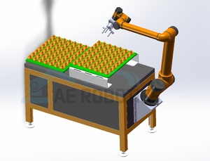 Applicazione automatica della soluzione di carico e scarico CNC del robot collaborativo a 6 assi in campo industriale