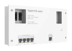 5*1000Mbps RJ45 Ethernet Poe Switch in Home Low-Electric Box with Router and Ap - Product Image 4