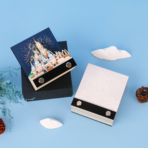 Creative Diy Post <strong>Notes</strong> Notepad Cute Gifts Diy Cinderella Castle Funny <strong>Custom</strong> Words and <strong>Shape</strong> <strong>Note</strong> Paper <strong>Block</strong> <strong>Cube</strong> <strong>Memo</strong> Pad - Product Image 5