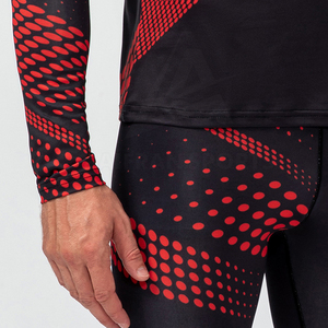 Traje de compresión de diseño personalizado para hombres Fitness Compression Set Running Gym Workout Traje de compresión - Product Image 4