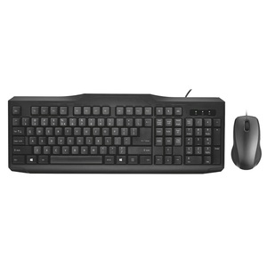 デスクトップPC用USBワイヤードキーボードマウスコンボキット費用効果の高いアンチゴースティング3キーWindows PC用 - Product Image 1
