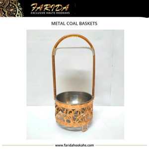 באיכות גבוהה מצרים farida מוקה מתכת מוכה סלים עיצוב אלגנטי בעל פחם סיטוני שישה יצואן מוביל