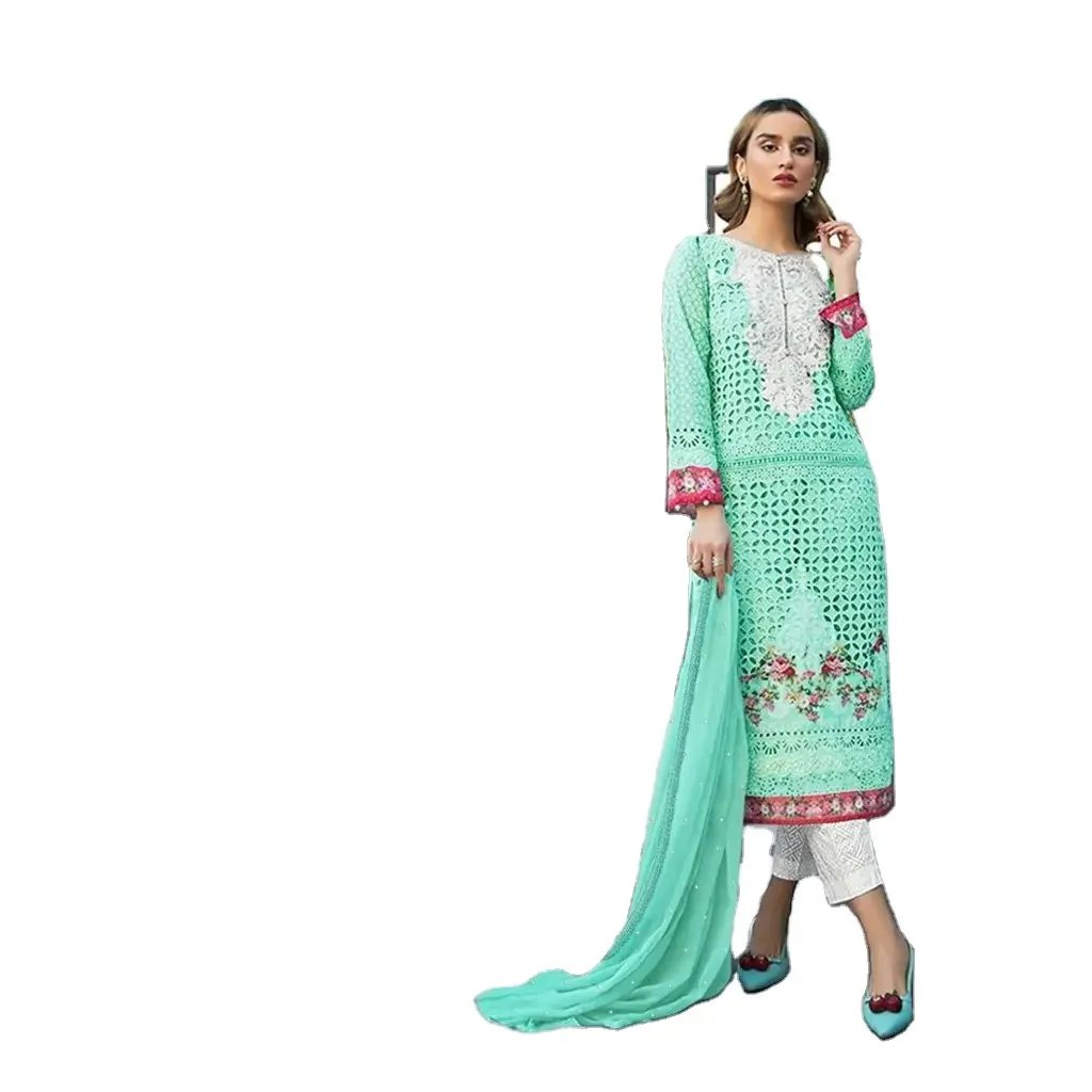 Abiti firmati pakistani/abito pakistano salwar kameez