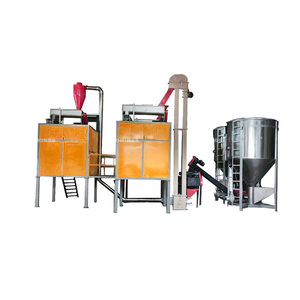 Máquinas de clasificación de plástico mezcla automática ABS/PS/PP/PE/PET/PVC planta de reciclaje de plástico mixto con motor nuevo